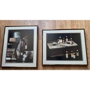 Abbott Laboratories Medical Art Framed Still Life Similac Penicillin VTG 1950s